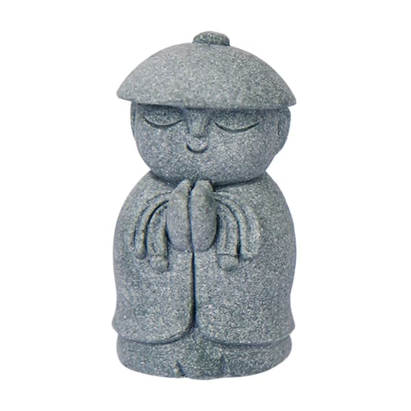 Munk Figur Mini Buddha Akvarium Dekorationer Til Bordplade Tehus Have Stil E