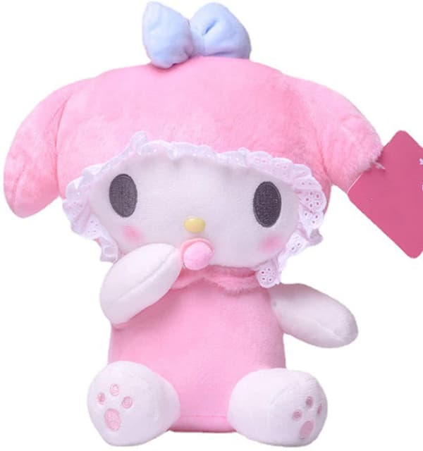21 cm My Melody Cinnamorol Kitty bløde plys bamser søde anime