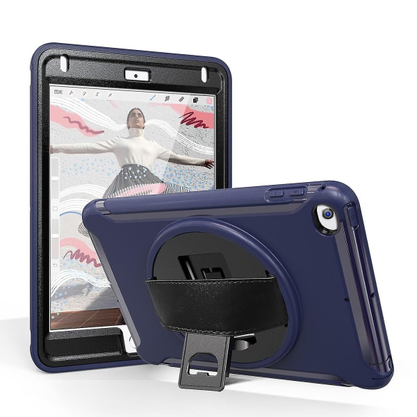Premium case för Ipad Mini 4/5 med justerbart stöd, handrem, stärker fallskyddet, högkvalitativt cover
