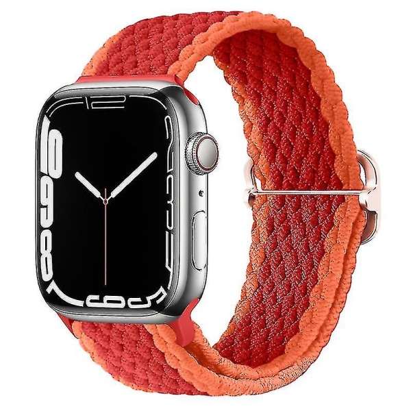 Sopii Apple Watch -rannekkeelle Applewatch1234567se Watch Band Nylon Woven Private Model Iwatch7 Watch Band (42/44/45mm)