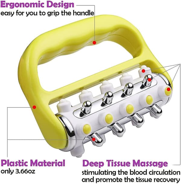 Fascia och Anti Cellulite Roller Massager Muskel Roller Fett Blasting Release Mini Trigger Point Deep Tissue