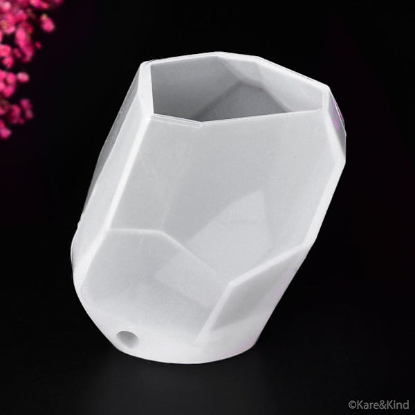 Polymer Clay/Resin Epoxy-forme - DIY 'Kvartskrystal'-sæt - Sæt med 3 silikoneforme
