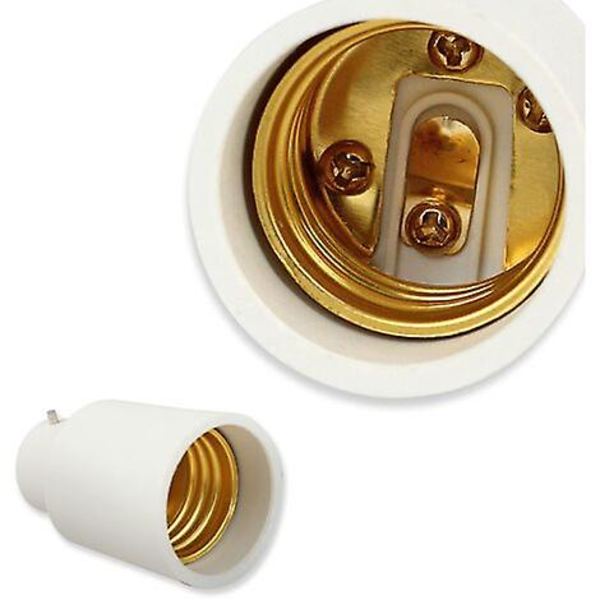 Set med 2 B22 till E27 sockeladapter - Lamphållare