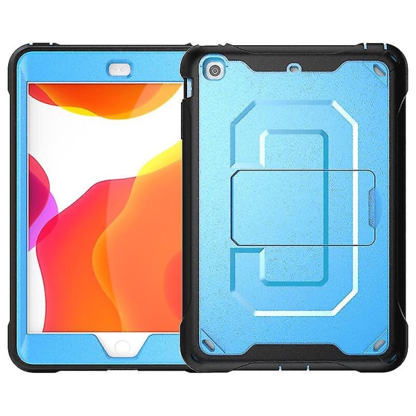 Shiny Surface Etui til iPad Mini 1/2/3 med justerbart stativ, bikagedesign til varmeafledning, fuld beskyttelse