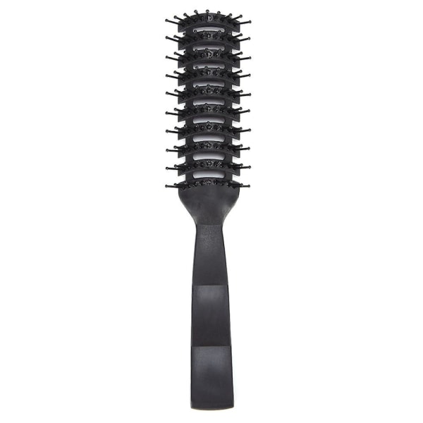 Vented Detangling Hair Brush Anti Static Detangling Brush Styling Hairbrush Tool For Blow Drying Hair Combing Hair(2pcs, Black)