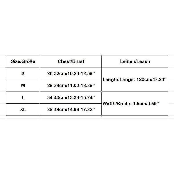 2 stk. sele med mesh-leiebånd med pustende bjelle for marsvin og kaniner (størrelse XL: Bryst: 38