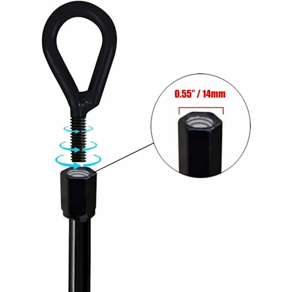 Markankare 15\" Tunga Konstruktionsskyddstält Gungor Trampolin 4-pack