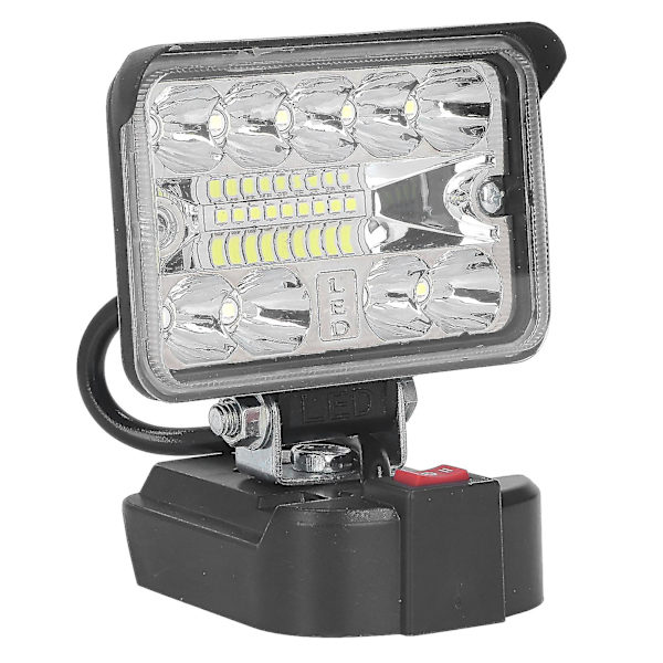 3-i-1 LED-arbejdslys med stativ, trådløs lampe til udendørsbelysning, nødbelysning, 54 W, 2800 lm, 6500 K