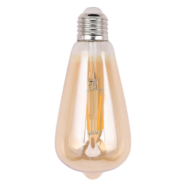 1 st E26/e27 mässingslamphållare och 1 st dimbar E27 4w glödtrådslampa ST64 COB