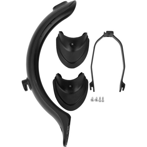 Bakre stänkskärm Fender Bracket Support Gummi Fishtail Passar för Xiaomi M365/ PRO Scooter