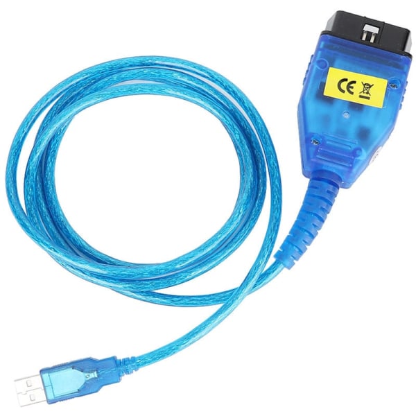 USB OBD-gränssnitt diagnostisk kabel testlinje för DCAN K+CAN med switch