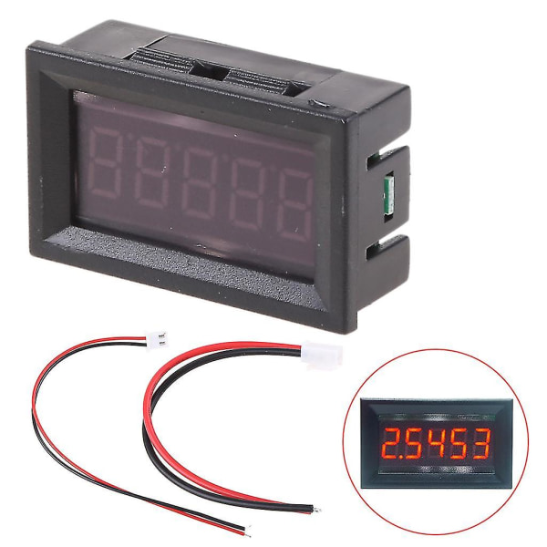 Bärbar digital amperemeter 5-bitars 0,36-tums DC-amperemeter Strömområde 0-50 000 ma