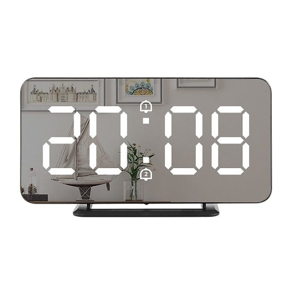 Digital spegelalarmklocka
