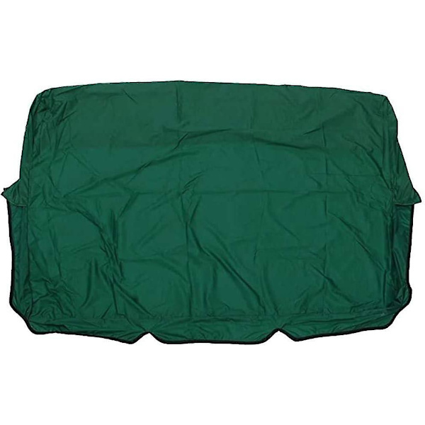 Sitsgungsöverdrag 150x150x10cm, Grön, 3-sits uteplats gungöverdrag ersättning veranda gungtopp
