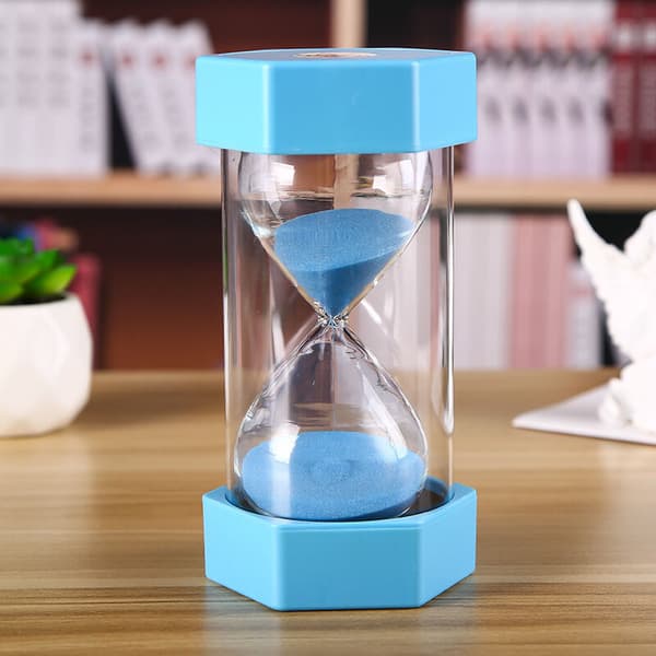 BF Non-Drip Plast Hexagonal Timer Present för Barn - 30 Minuter Slumpmässig Färg 1st