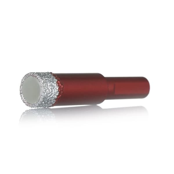 3 x 12 mm torra diamantborr för keramik, granit och marmor