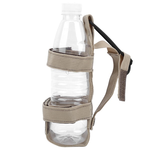 Khaki Outdoor Vattenflaska Påse Bär Ryggsäck Tillbehör