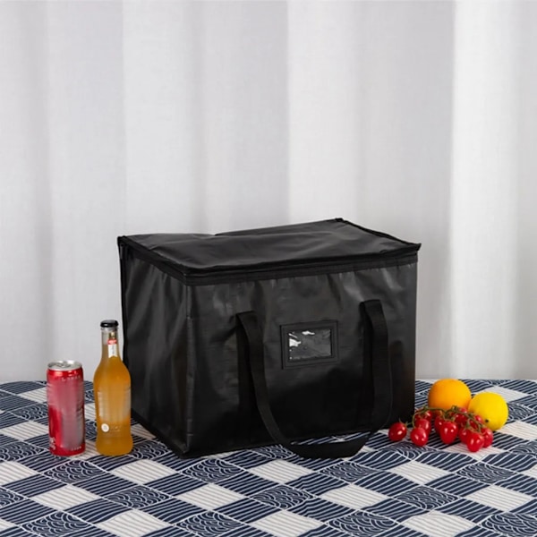 28L kylväska kylbox stor kylbox dryckesväska kylväska kylpicknickväska isolerad väska, 35*23*26cm