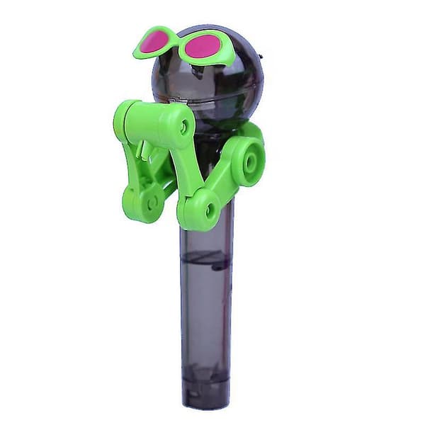 Hauska Lollipop-robotin pidike 2 kpl, musta)