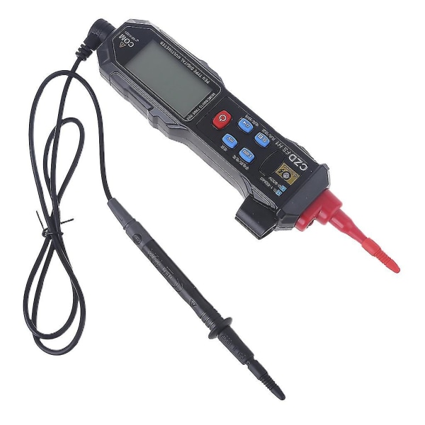 Digital Multimeter Pen Type No-contact Handheld Ac / For Dc Voltage Current Resistance Tester Lcd Backlit Screen Skid-pr