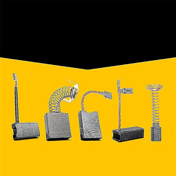 N398321 Kolmotorborstar Polermaskin Dwp849/dwp849x - 2-pack（Svart）