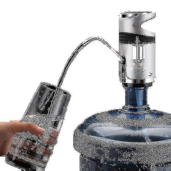 Automatisk elektrisk vannpumpe USB-lading knapp dispenser gallon flaske drikkebryter for vann