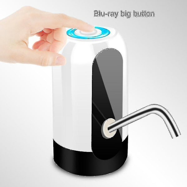 Elektrisk vattenpump USB uppladdningsbar dispenser flaska fatad vattenpump F