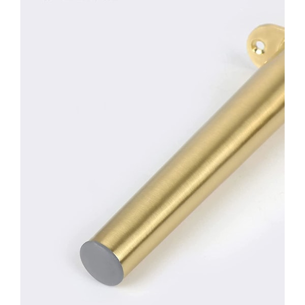 Möbelstöd i rostfritt stål - Ersätt korta metallben för soffa, infällda ben för DIY-kaffebord - Guld (25 cm/9,8 tum)