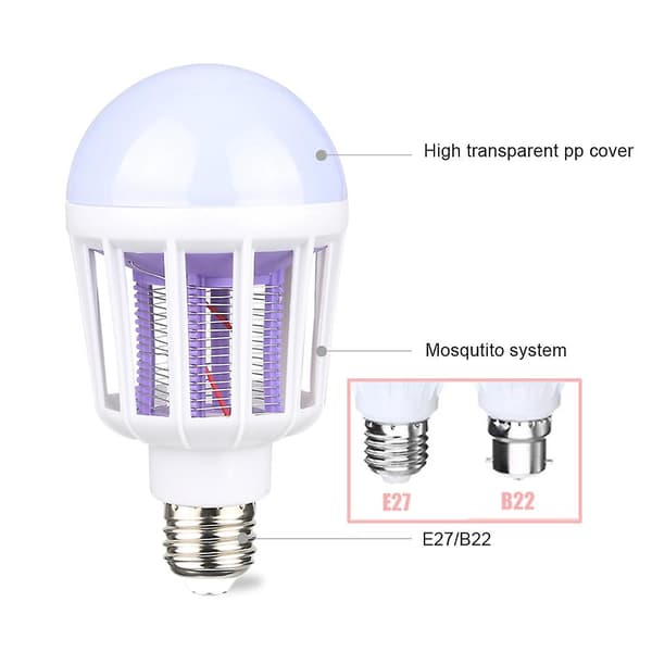 Led myggdödande glödlampa (95 mm)