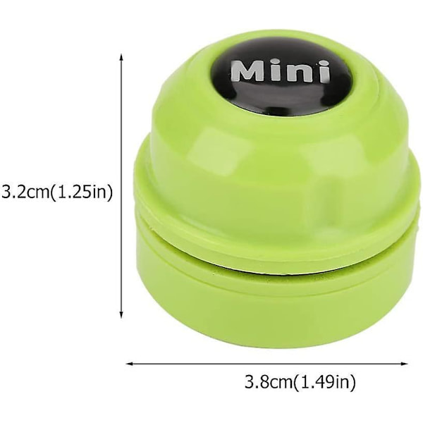 Akvariemagnetrengörare Mini Magnetisk Akvarierengöringsborste För Glas Bärbar Fisk Tankborste Fönsterrengöringsskrubber 8mm(grön)