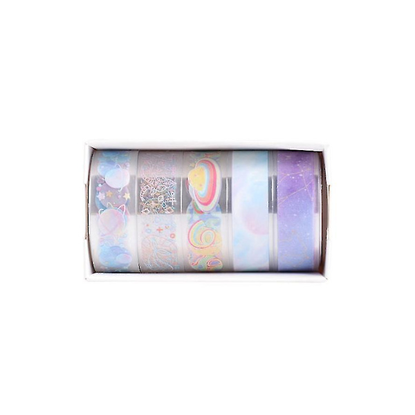 Dekorativ tejp | Kawaii maskeringstejp set | Kawaii skolmaterial - Washi tejp -（4 st Washi）