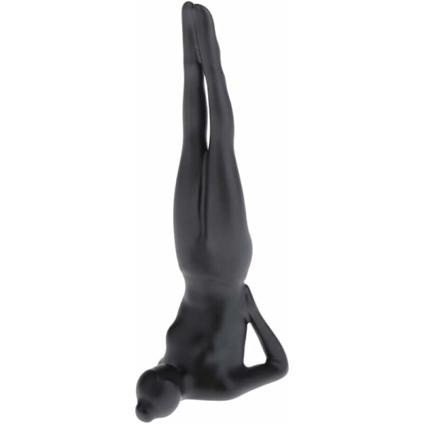 MODOU - Statyer Skulpturer Keramik Flickfiguriner Svart Abstrakt Yoga Kvinna Modell Staty Figur Ornament Kontor Hem - 5