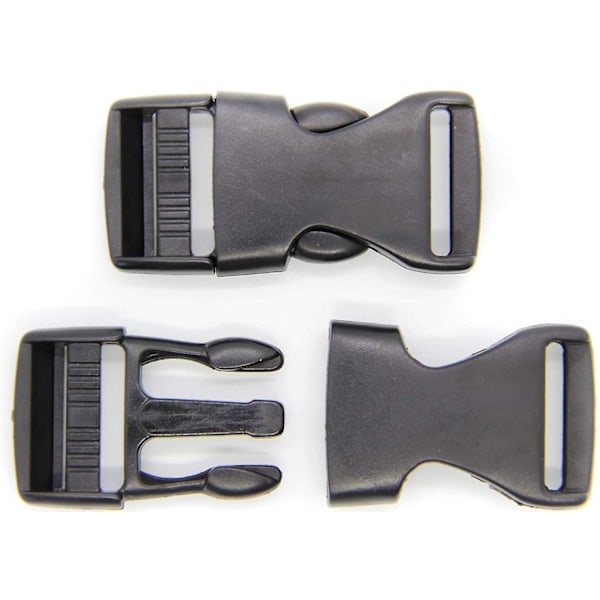 Plastic Buckle, Nylon Buckle Outdoor Backpack Buckle Bag Belt Accessories,2pcs