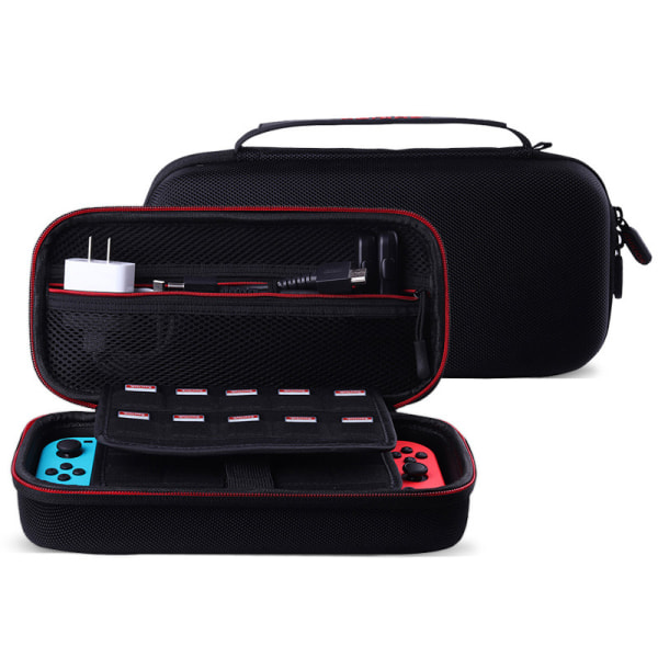 Resväska Organizer Väska för Nintendo Switch Svart