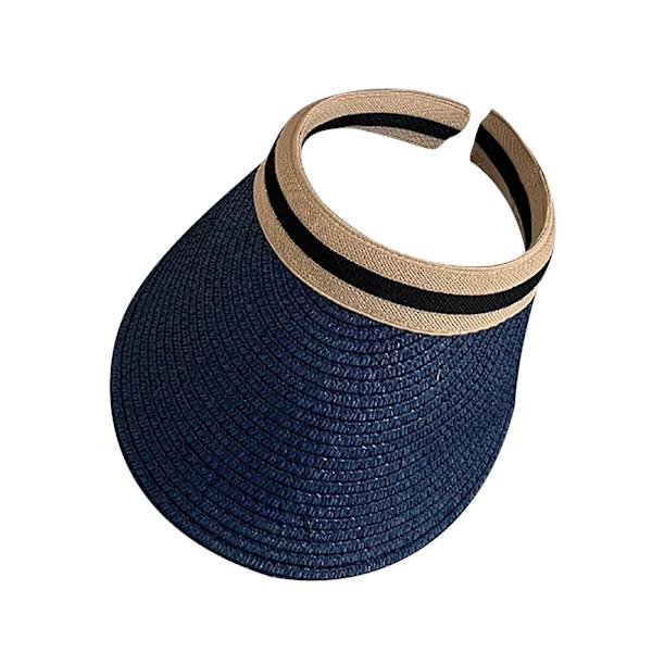 Kvindernes sommer solhat solbeskyttelse strikket sammenklappelig mode casual hat
