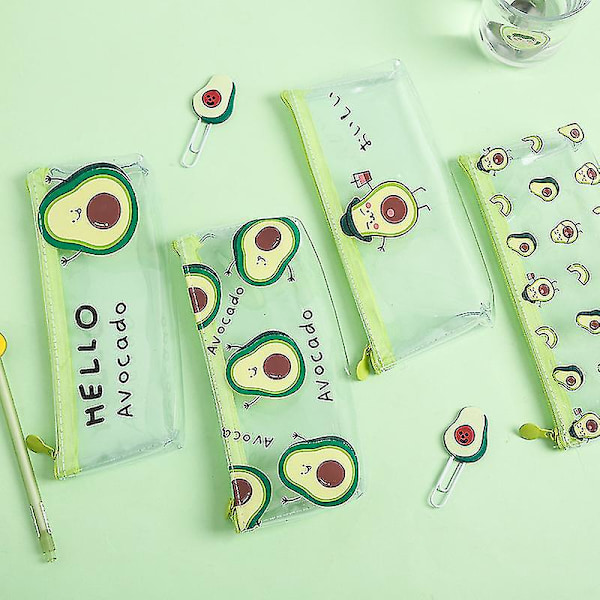 Avocado-kynäkotelo kouluun | Pehmeä avocado-kynäkotelo 2021 | Koulutarvikkeet Avocado - 1 -（xiaoNiuYouGuo）