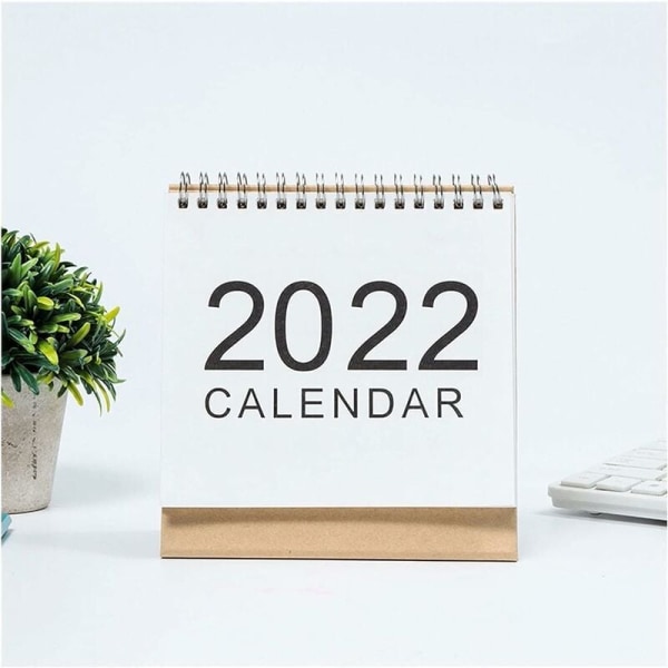 Kalender 2022 Year of the Tiger Notebook Skrivbordskalender 2022 Vertikalt vikbart cover för kontorsskola