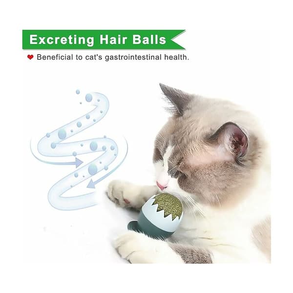 Kattmyntaboll leksak (grön)