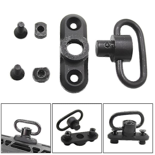 1kpl/setti Mlok Standard Qd Sling Swivel Adapter Rail Mount Tools Kit