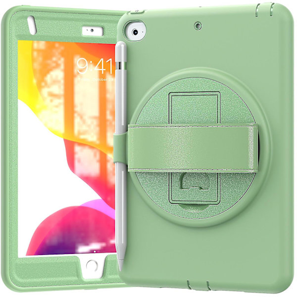 Beskyttelsesdeksel for iPad Mini 4/5 med håndstropp, pennholder, full beskyttelse