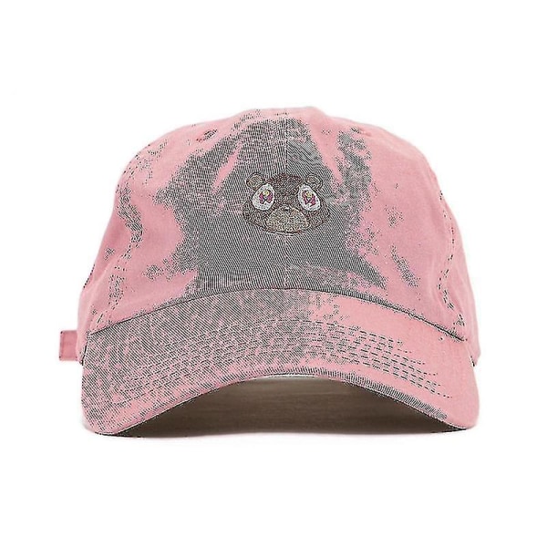 Kanye West Ye Bear Dad Hat Søt Baseball Cap Sommer Menn Kvinner Unisex Hot Style Hat（hvit）