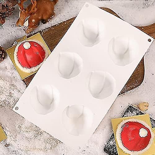 Julehat Kageform Kage Dessertform Silikoneform Husholdning Hat Form