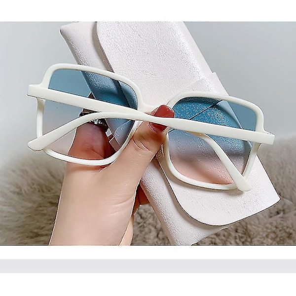 Solbriller til kvinder, Oversized firkantede solbriller til kvinder, Solbriller til kvinder Designer Store ramme Designer solbriller til kvinder Salg Fashion Sung