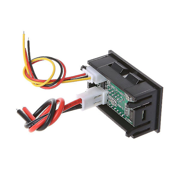 For Dc 0-100v 50a Led Digitaalinen Kaksoisnäyttö Jännitevirtamittari Virtatunnistuksella (Punainen ja sininen)