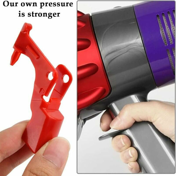 Ersättningsutlösningsknapp Tillbehör Kompatibel med Dyson V11/V10 Dammsugare Reservdelar Passar för V11/V10 Rengöringsverktyg