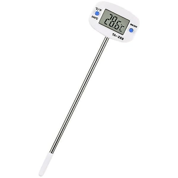 304 Digital Display Plug-in Mattermometer för Mat - Beröringsfri Infraröd Termometer