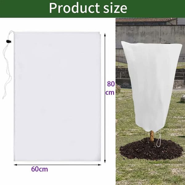 4 st växtskyddsöverdrag, växtskydd vinteröverdrag, vinteröverdrag, växtskyddsöverdrag för vinterbruk, 60*80cm lång