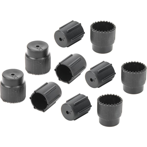 10 st universella luftkonditioneringsservice lock A/C reparationskylningsport lock Autotillbehör