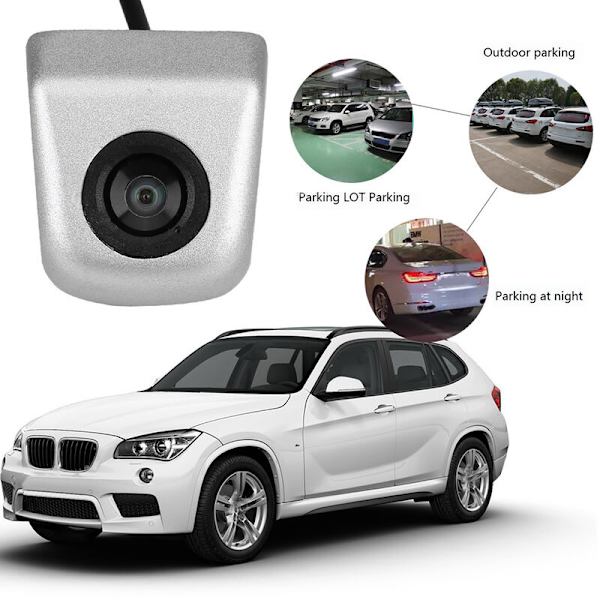 Bil CCD Backkamera Backup Parkering Backkamera Vattentät Silver