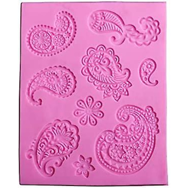 Silikone Fondantform Chokolade & Sød Form Mønster, Velegnet Til Fester